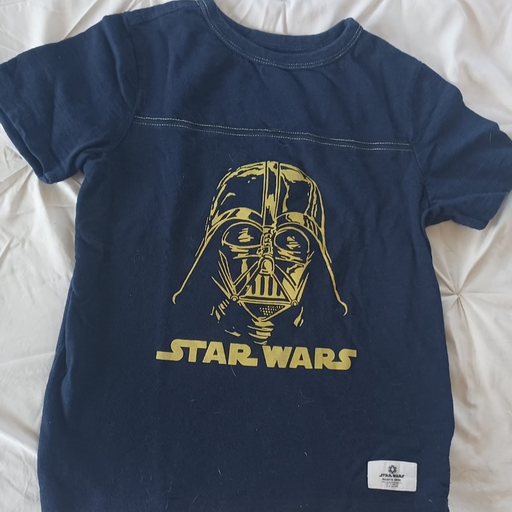 Darth Vader Star Wars blue -t-shirt, child's S